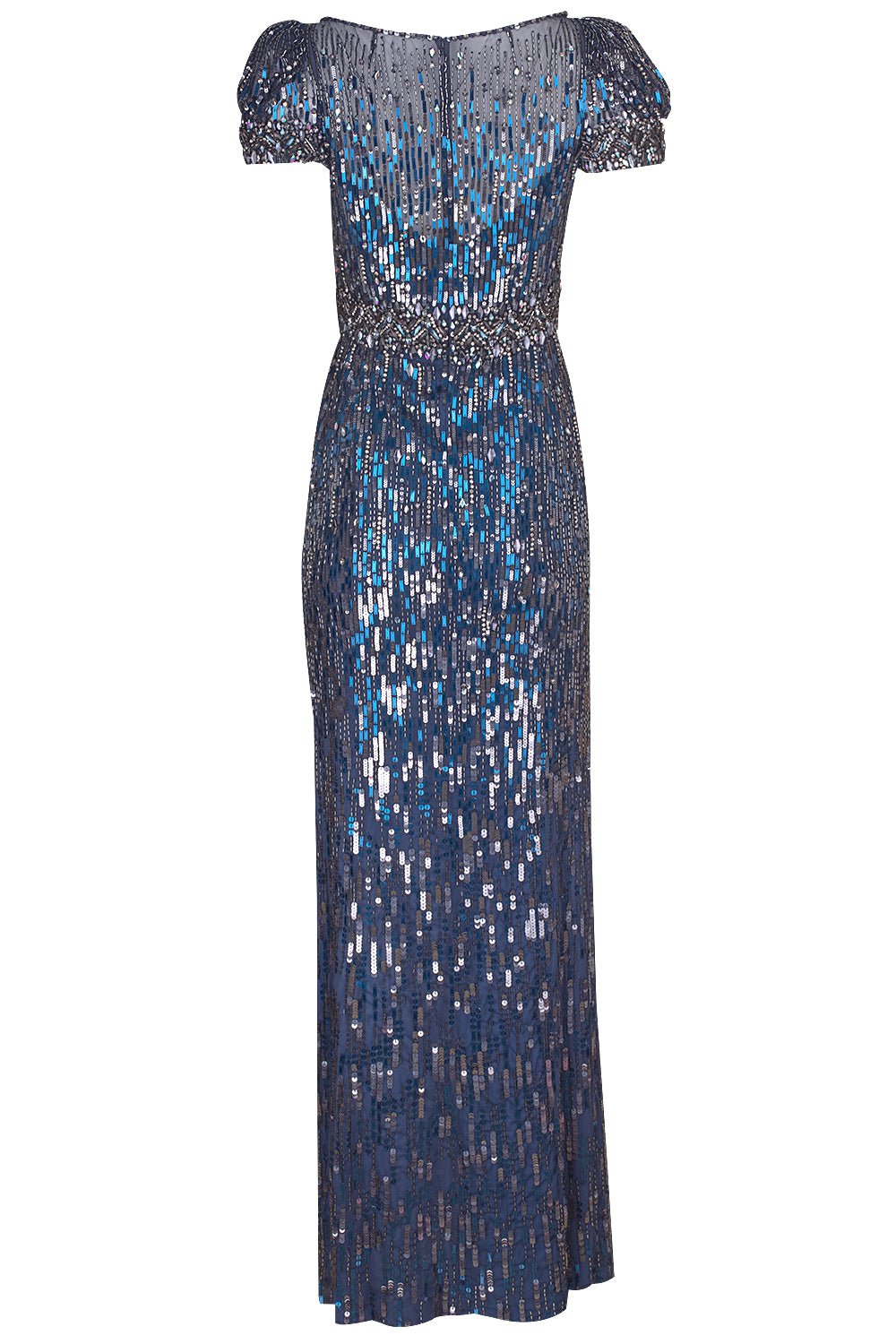 JENNY PACKHAM-Sungem Gown - Oxford Blue-