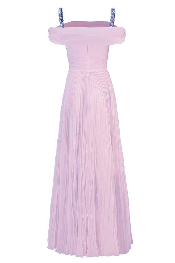 JENNY PACKHAM-Mara Gown - Peach Blossom-PCHBLSSM