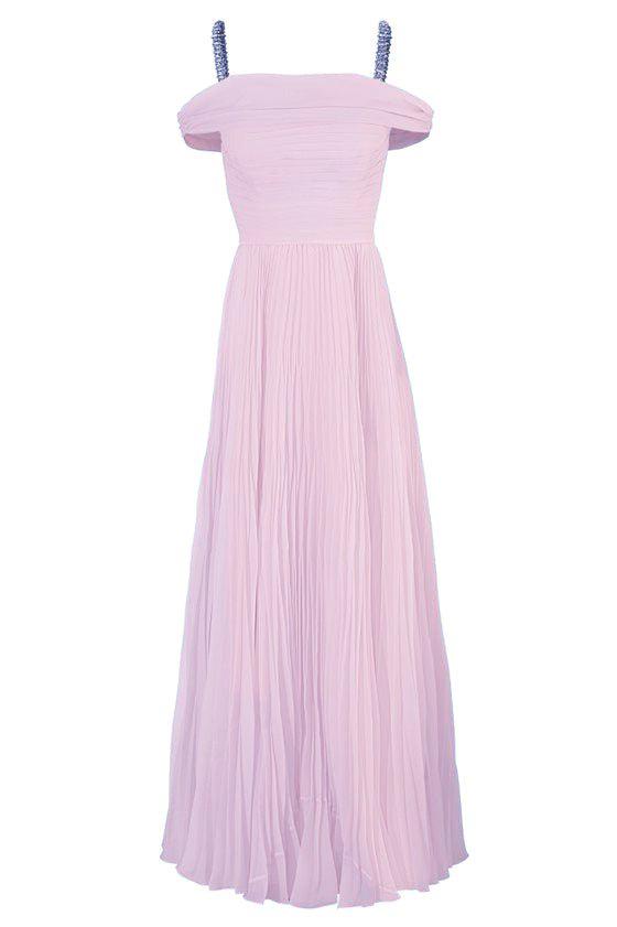 JENNY PACKHAM-Mara Gown - Peach Blossom-PCHBLSSM