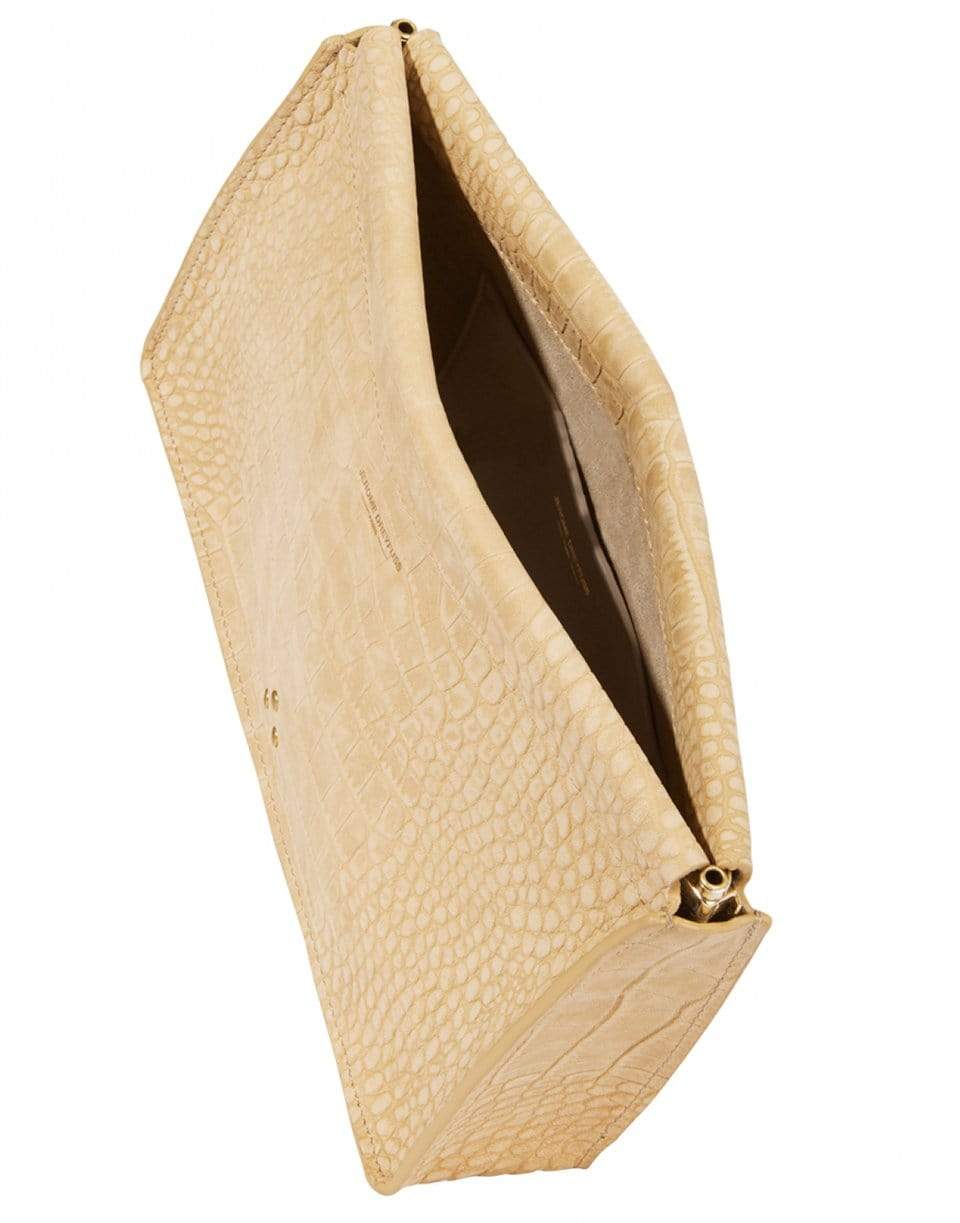 JEROME DREYFUSS-Clic Clac XL Cowskin Clutch-NIOR