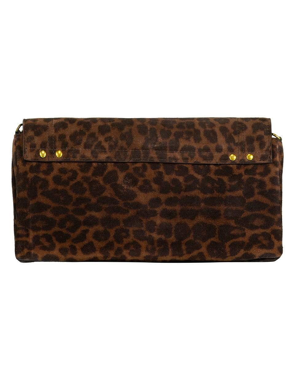 JEROME DREYFUSS-Charley Small Wallet On Chain-LEOPARD