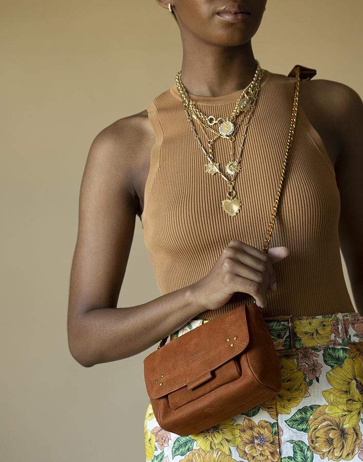 JEROME DREYFUSS-Lulu XS Shoulder Bag-OPIUM