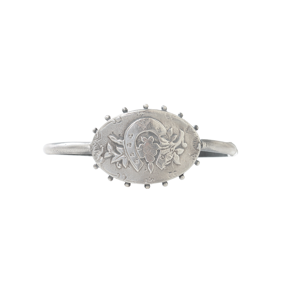 JESSICA CUSHMAN-Oxidized Horseshoe Cuff-SILVER