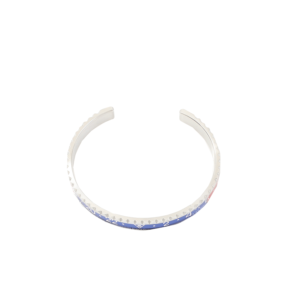 JET HUDSON-GMT Bezel Bracelet-BLUE/RED
