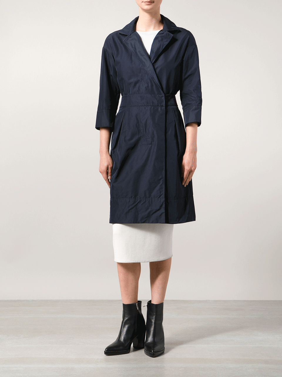 JIL SANDER-Theater Coat Dress-