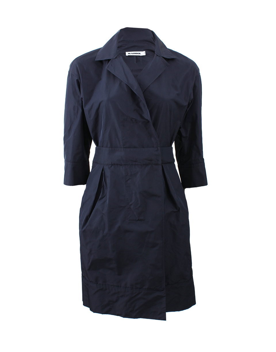 JIL SANDER-Theater Coat Dress-