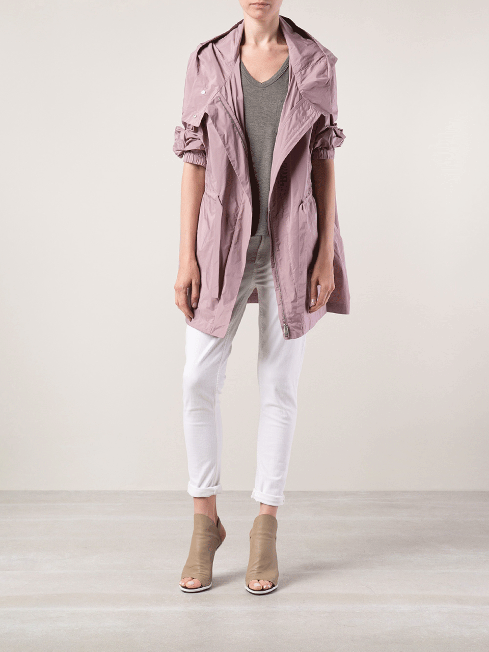 JIL SANDER-Kimono Sleeve Sporty Parka-