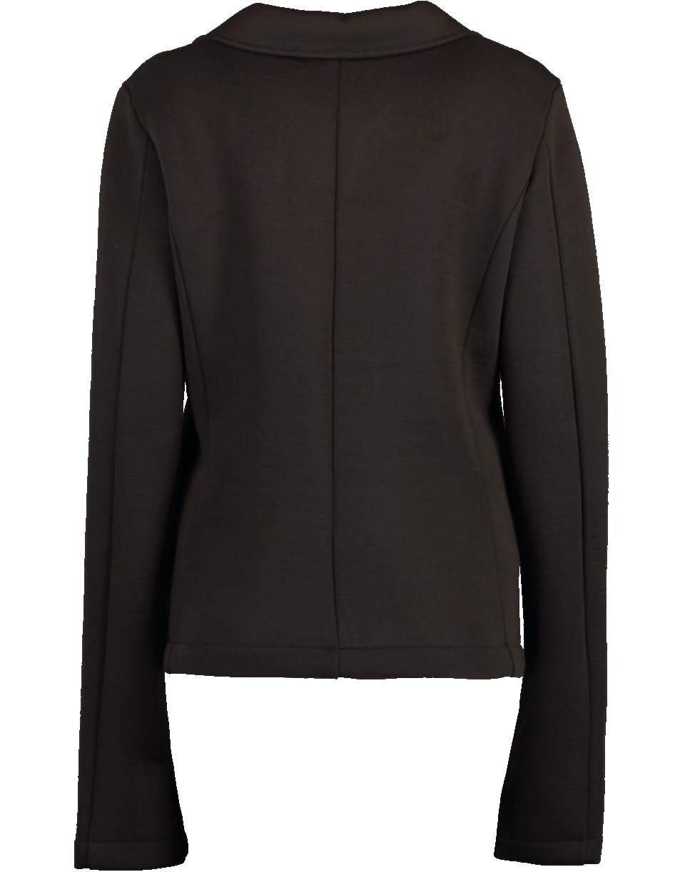 JIL SANDER-Jersey Blazer-CHOCOLAT