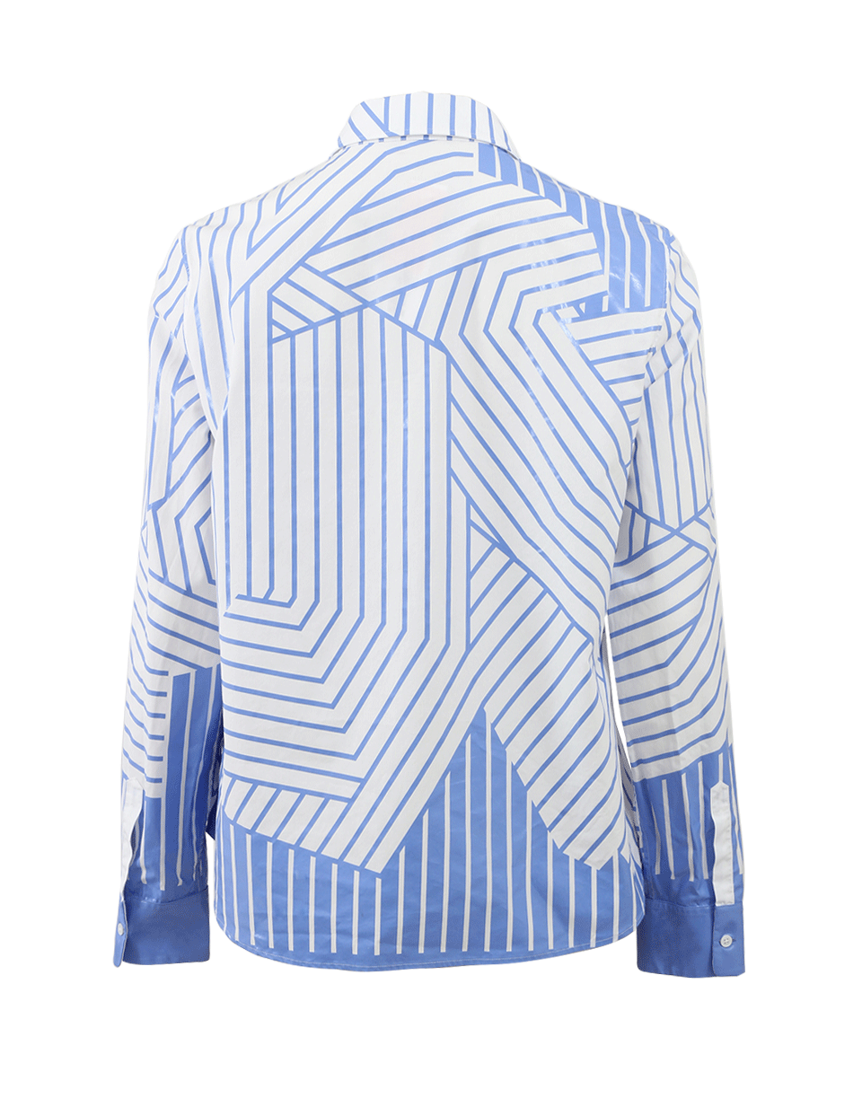 JIL SANDER-Amelia Striped Blouse-