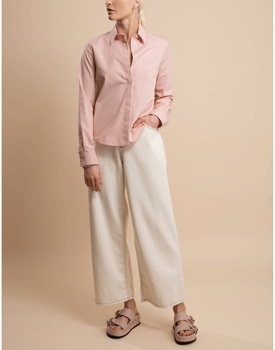 JIL SANDER-Giulia Cotton Poplin Blouse-