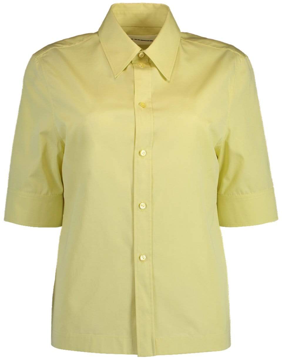 JIL SANDER-Lime Merle Blouse-