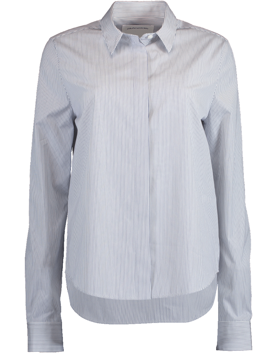 JIL SANDER-Stripe Giulia Blouse-