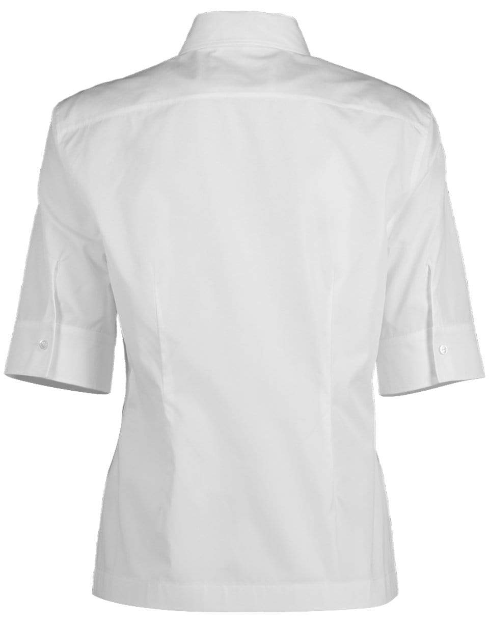 JIL SANDER-White Merle Blouse-
