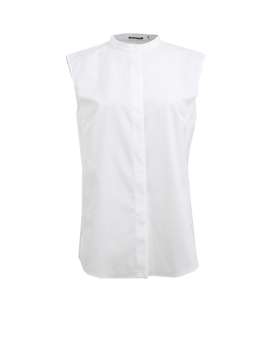JIL SANDER-Slim Blouse-WHITE