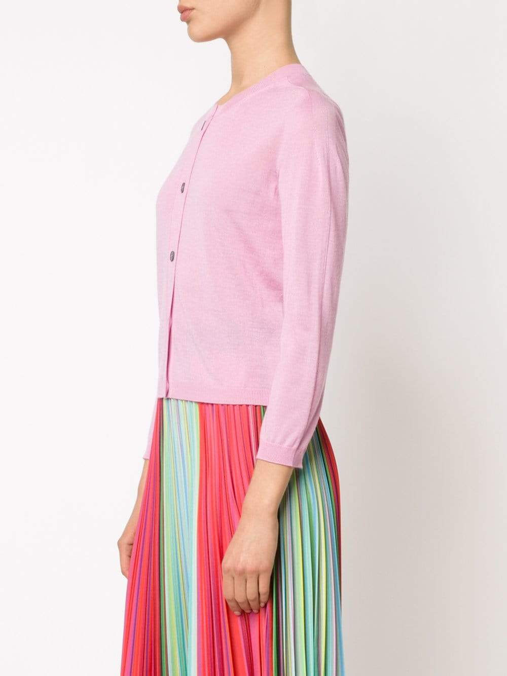 JIL SANDER-Cropped Cardigan-