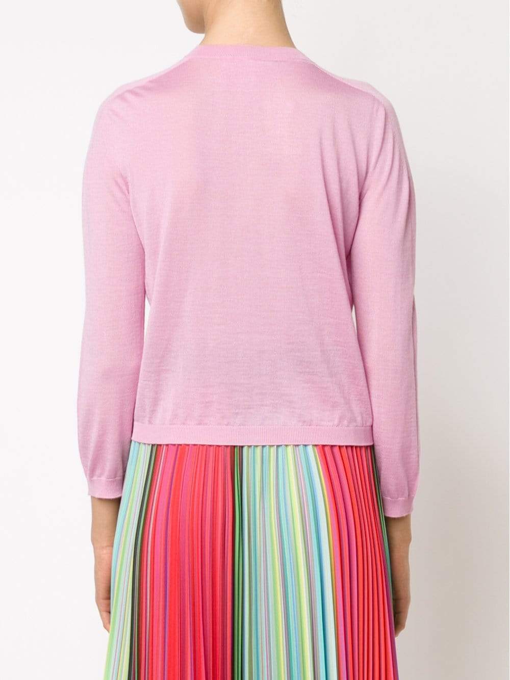 JIL SANDER-Cropped Cardigan-