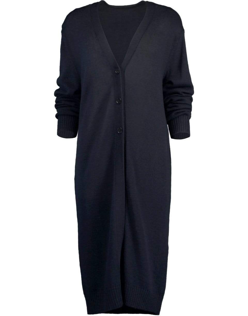 JIL SANDER-Midnight Long Cardigan-