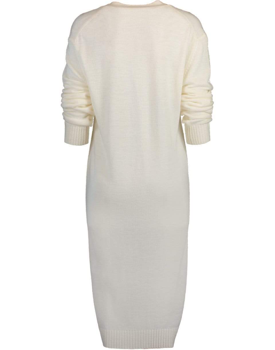 JIL SANDER-Natural Long Cardigan-