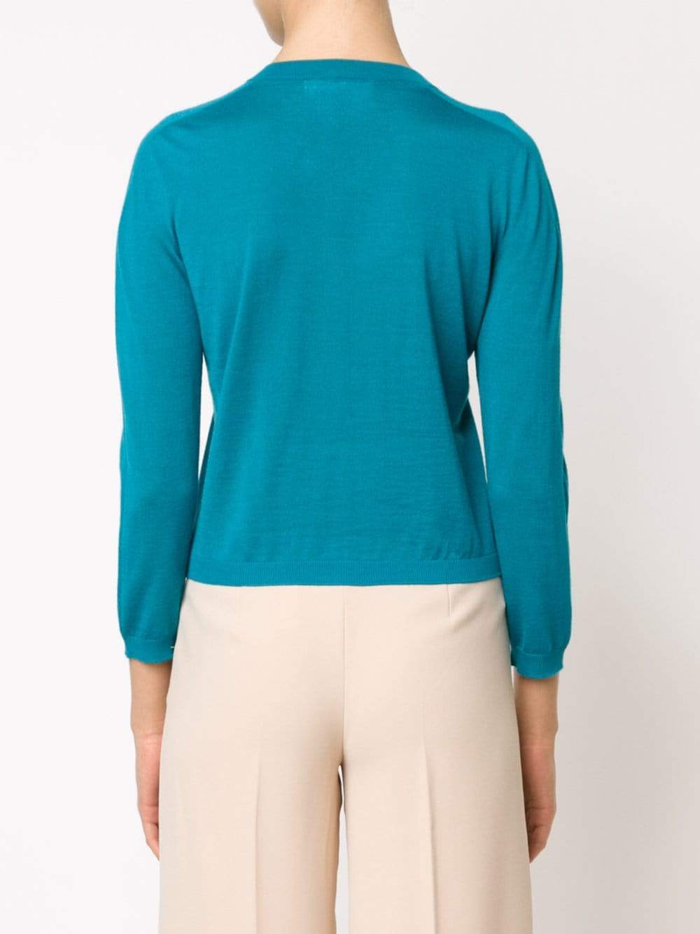 JIL SANDER-Cropped Cardigan-