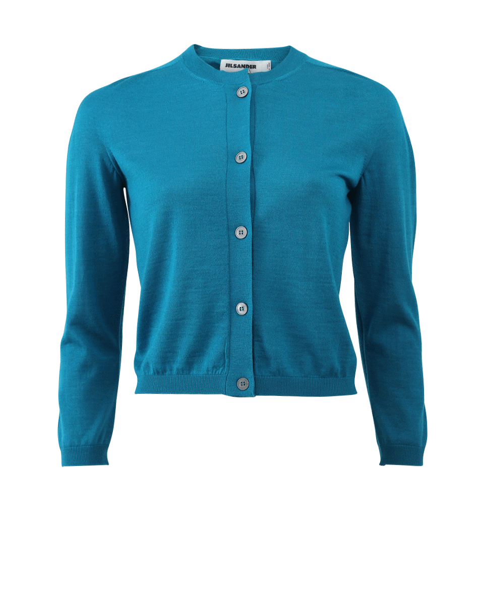 JIL SANDER-Cropped Cardigan-