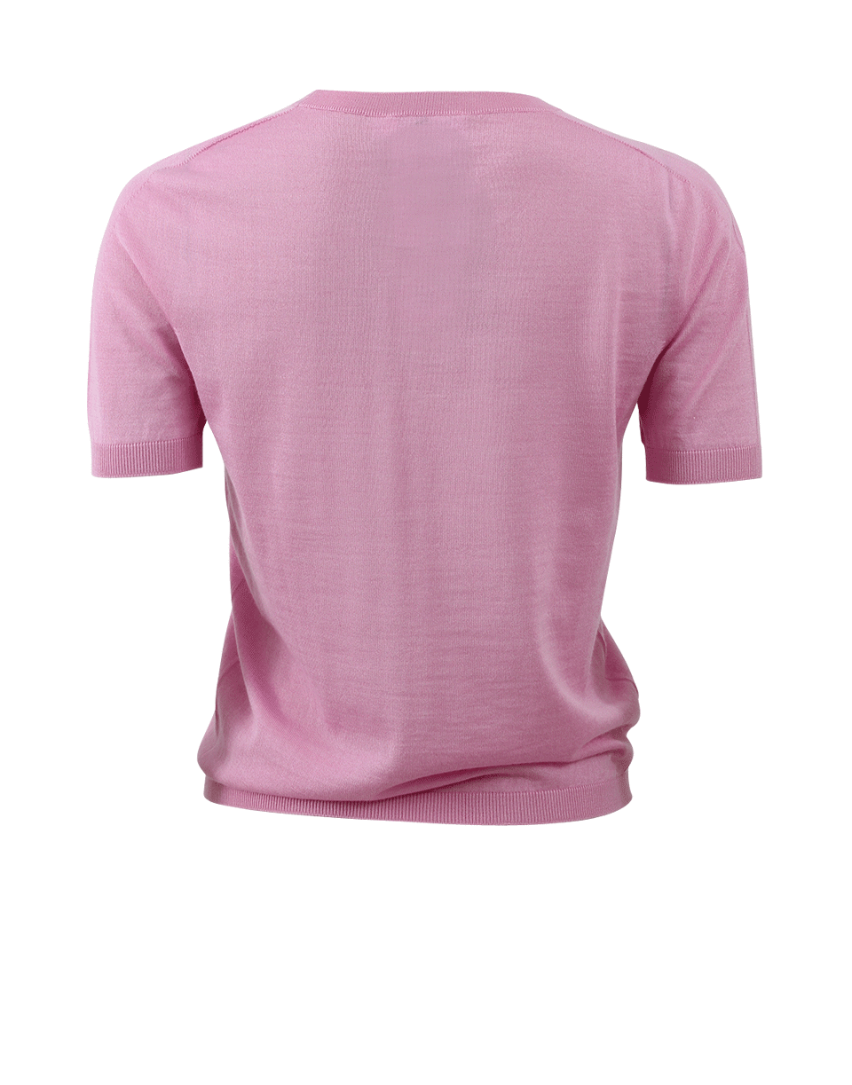JIL SANDER-Short Sleeve Knit-