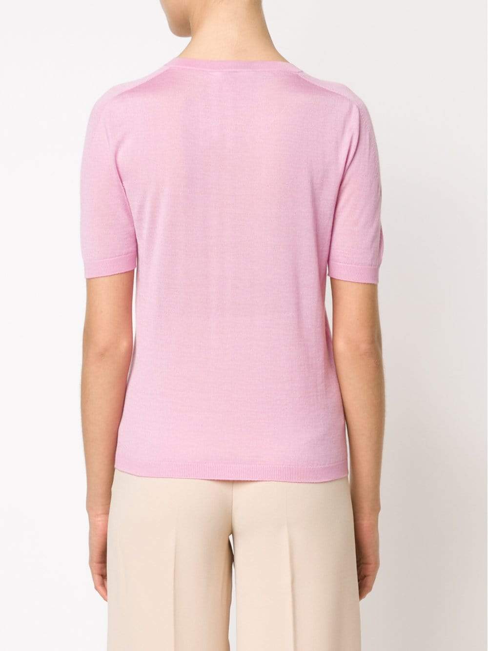 JIL SANDER-Short Sleeve Knit-