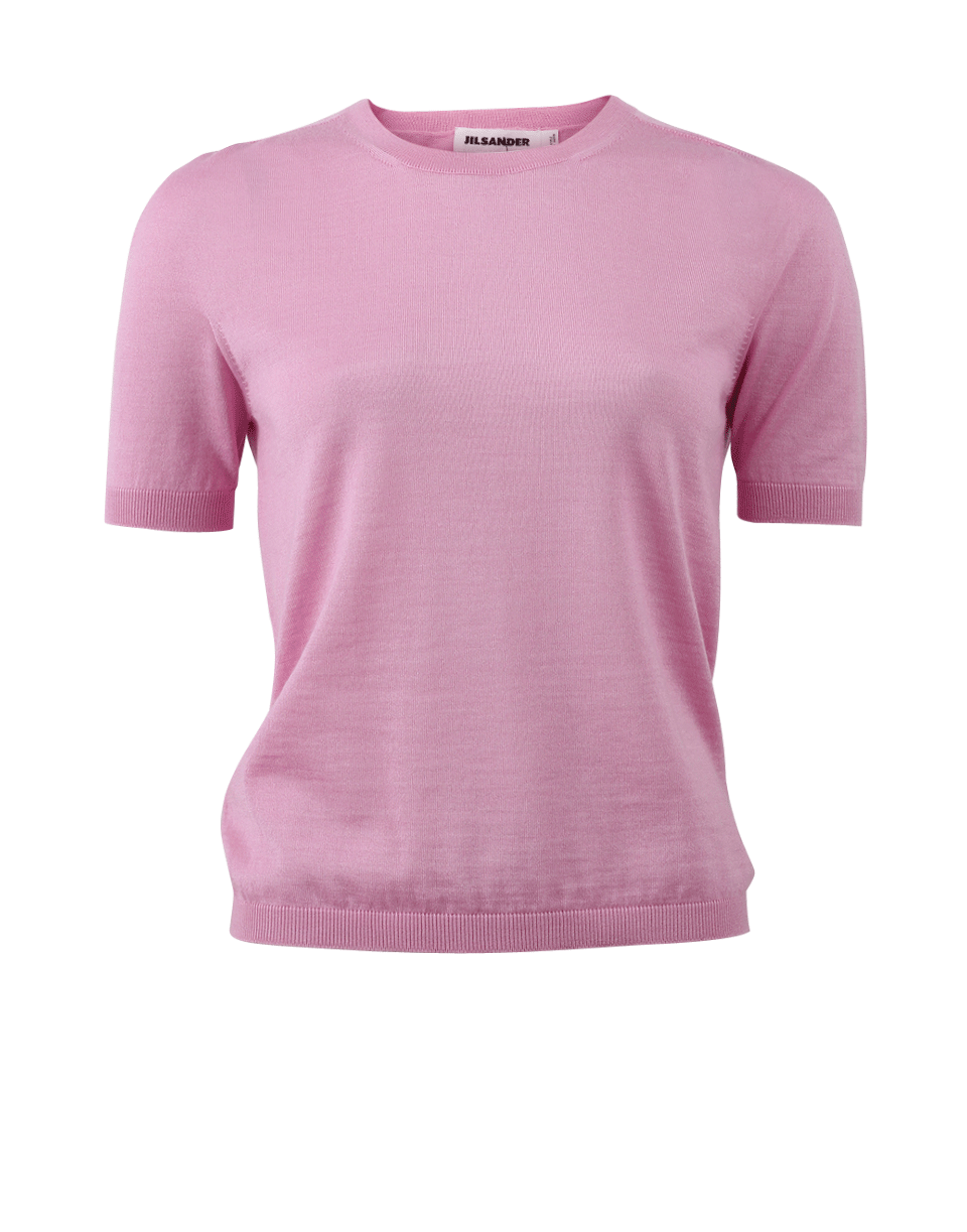 JIL SANDER-Short Sleeve Knit-