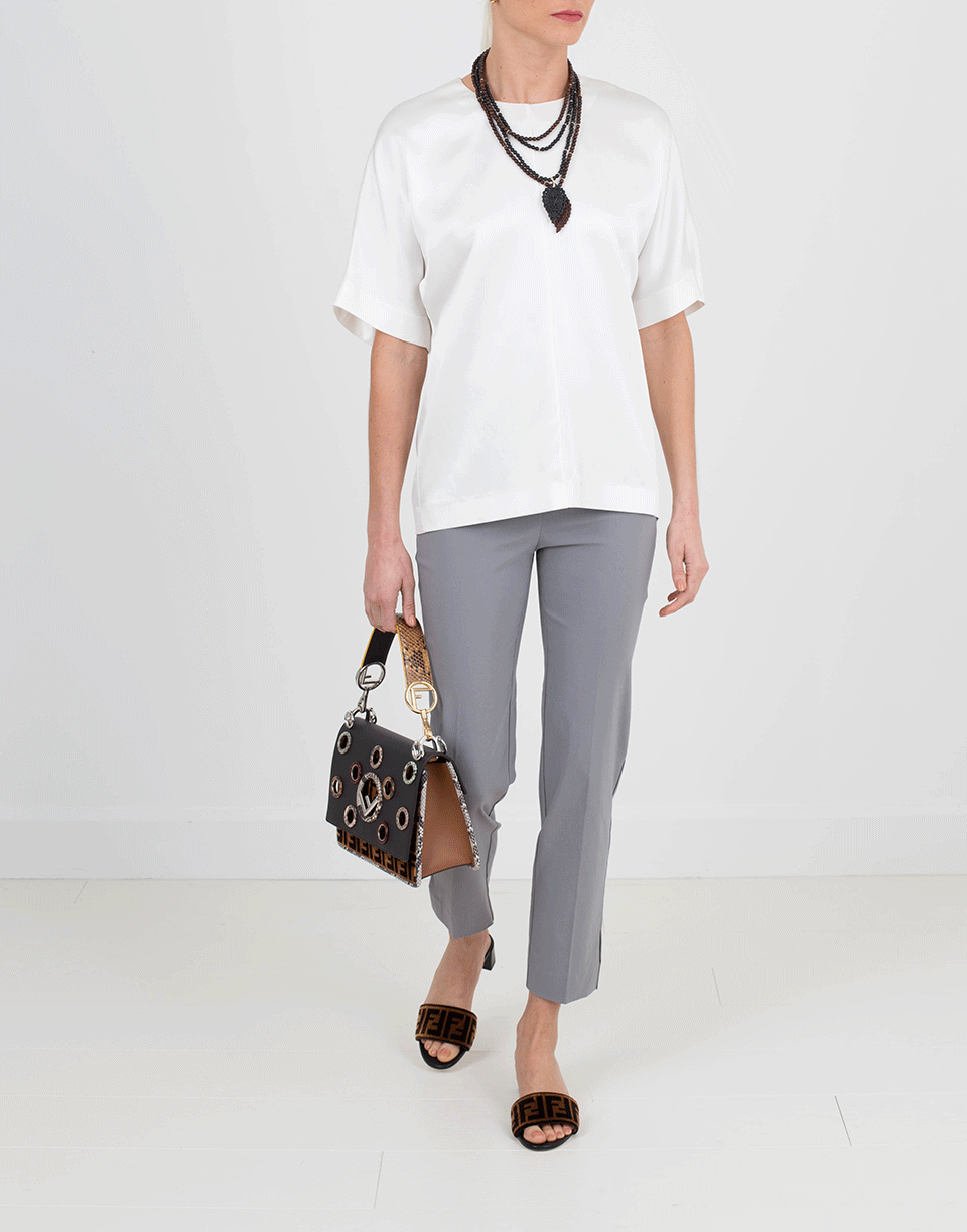 JIL SANDER-Satin Top-