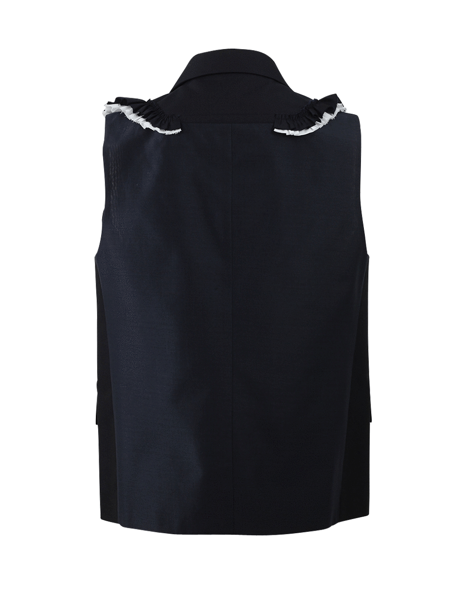 JIL SANDER-Aldrin Ruffle Vest-