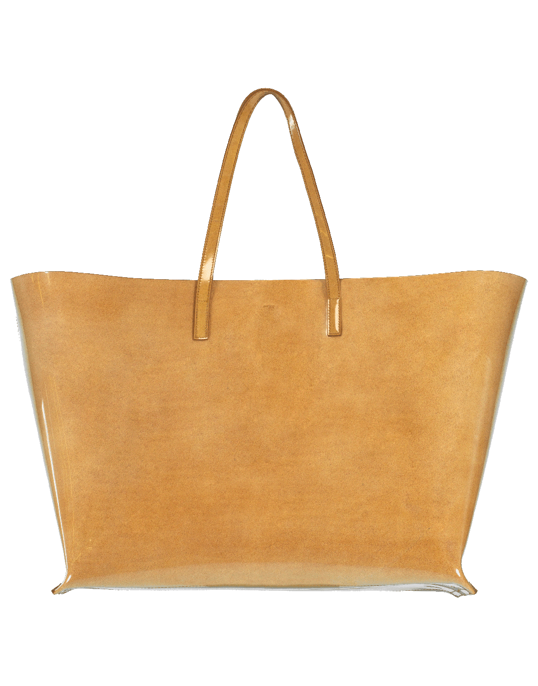 JIL SANDER-Large PVS Shopper Bag-BEIGE