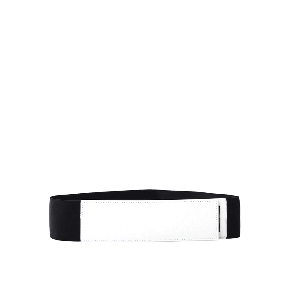 JIL SANDER NAVY-Wide Elastic Belt-
