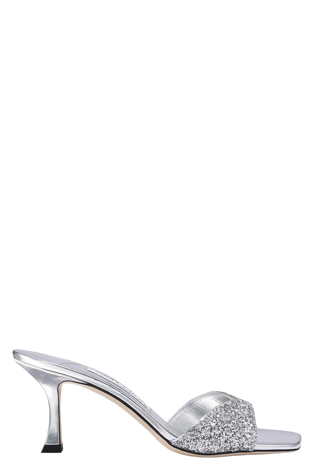 Skye 70 Mule - Silver Glitter