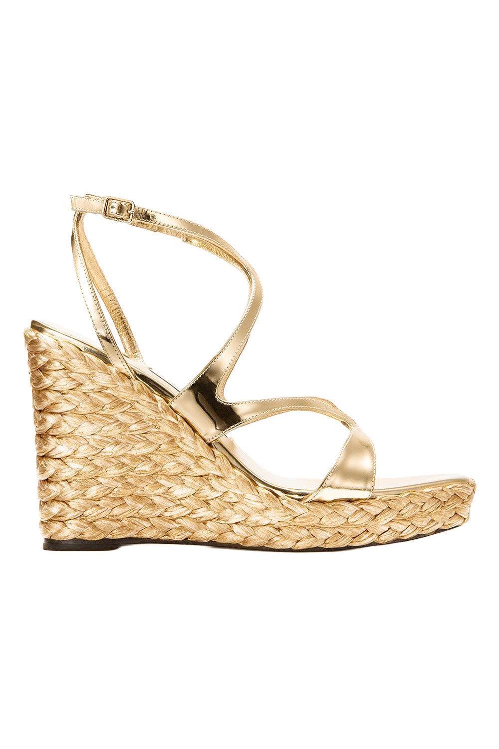  Ayla Wedge-GOLD-35-SHOESANDAL-JIMMY CHOO 