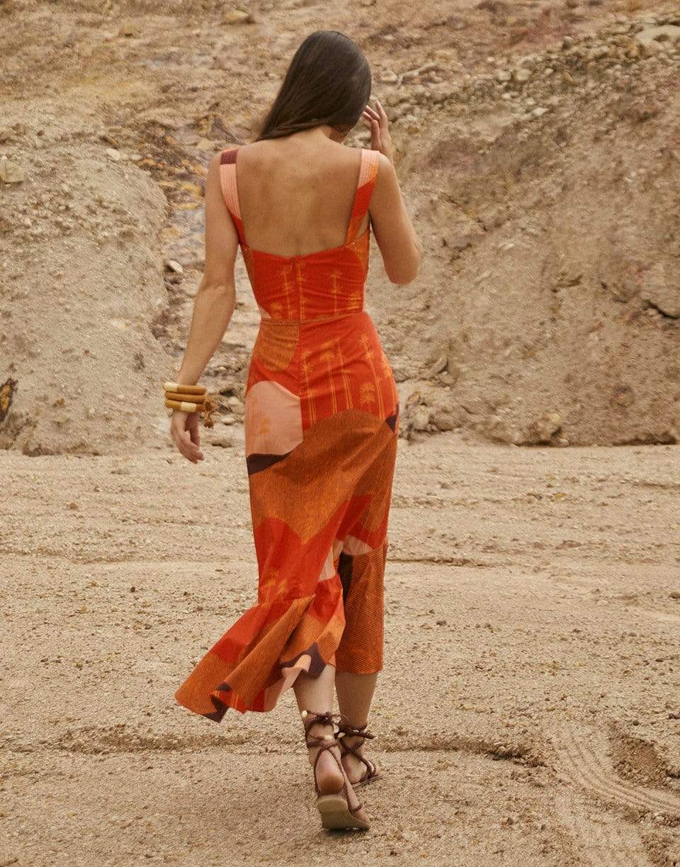 JOHANNA ORTIZ-Beloved Women Midi Dress-