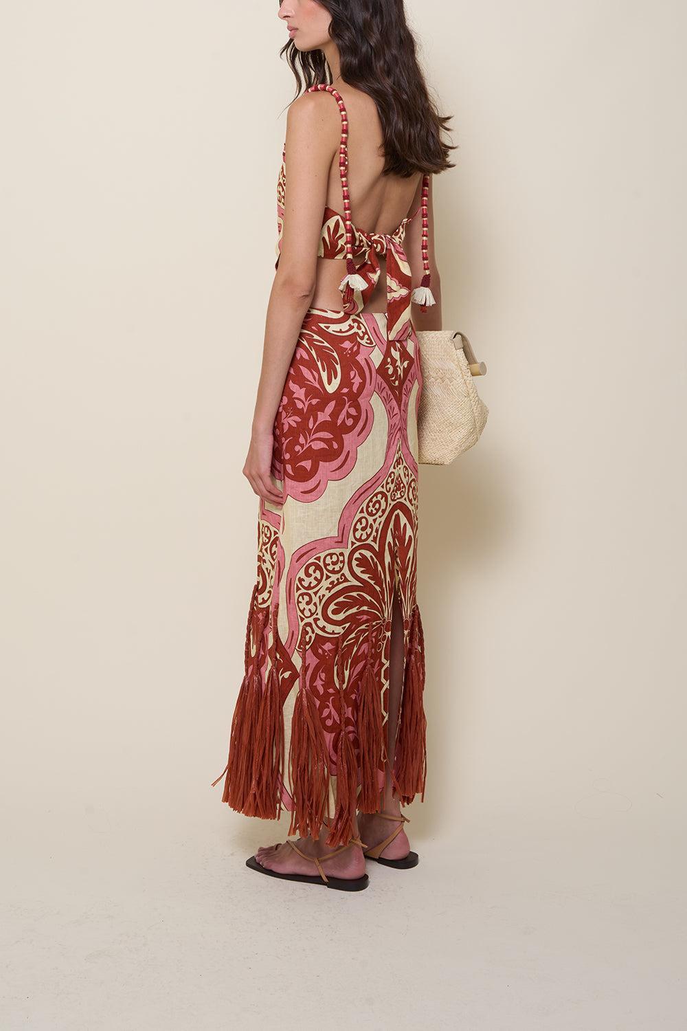 Counter Rythym Dress-ECRRDPNK-2-CLOTHINGDRESSCASUAL-JOHANNA ORTIZ