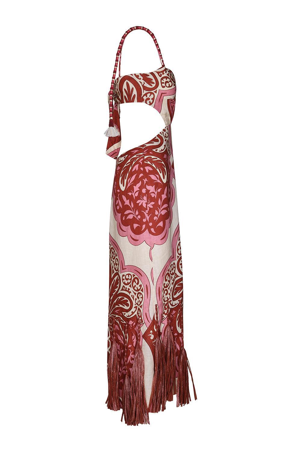 Counter Rythym Dress-ECRRDPNK-2-CLOTHINGDRESSCASUAL-JOHANNA ORTIZ
