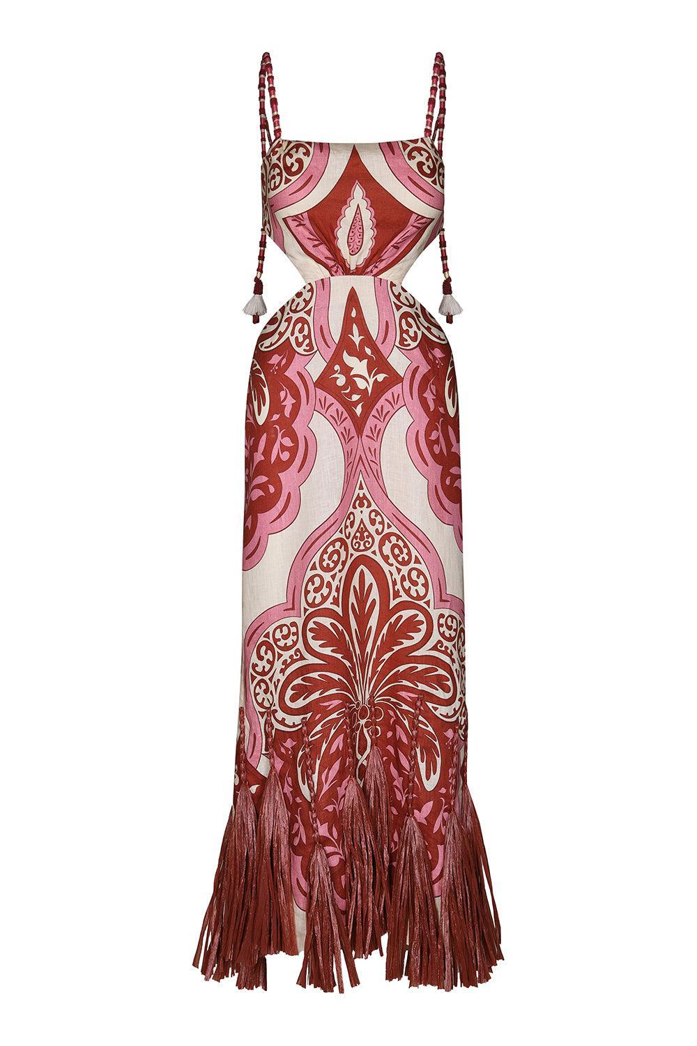 Counter Rythym Dress-ECRRDPNK-2-CLOTHINGDRESSCASUAL-JOHANNA ORTIZ