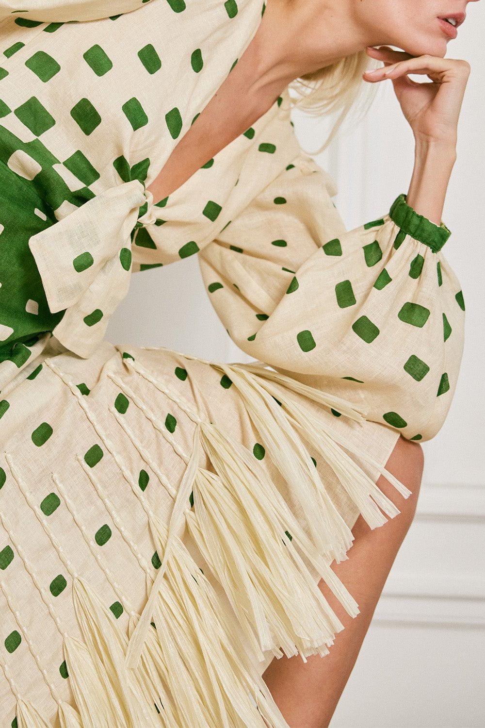 JOHANNA ORTIZ-Pradera Geométrica Dress-