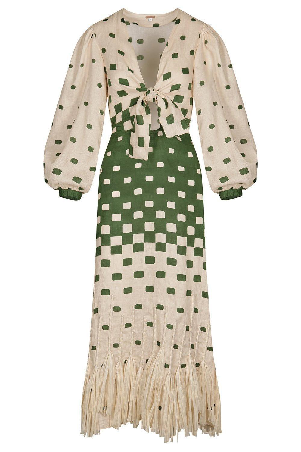 JOHANNA ORTIZ-Pradera Geométrica Dress-