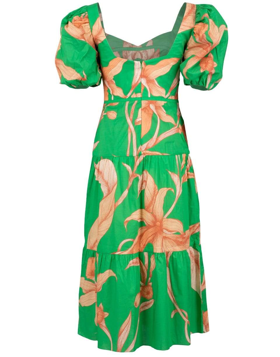 JOHANNA ORTIZ-Orchid Dance Midi Dress-