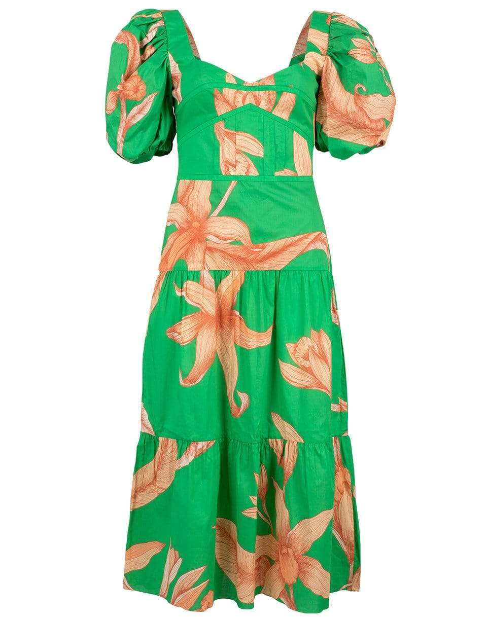 JOHANNA ORTIZ-Orchid Dance Midi Dress-