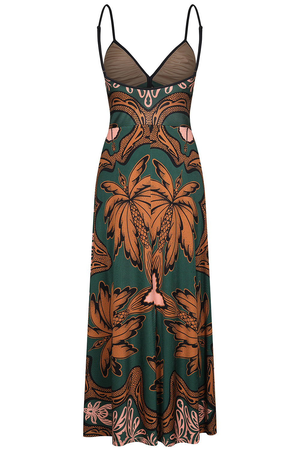  Multicolor Nuestra Tierra Ankle Skirt-NOVELTY-0-CLOTHINGDRESSCASUAL-JOHANNA ORTIZ 