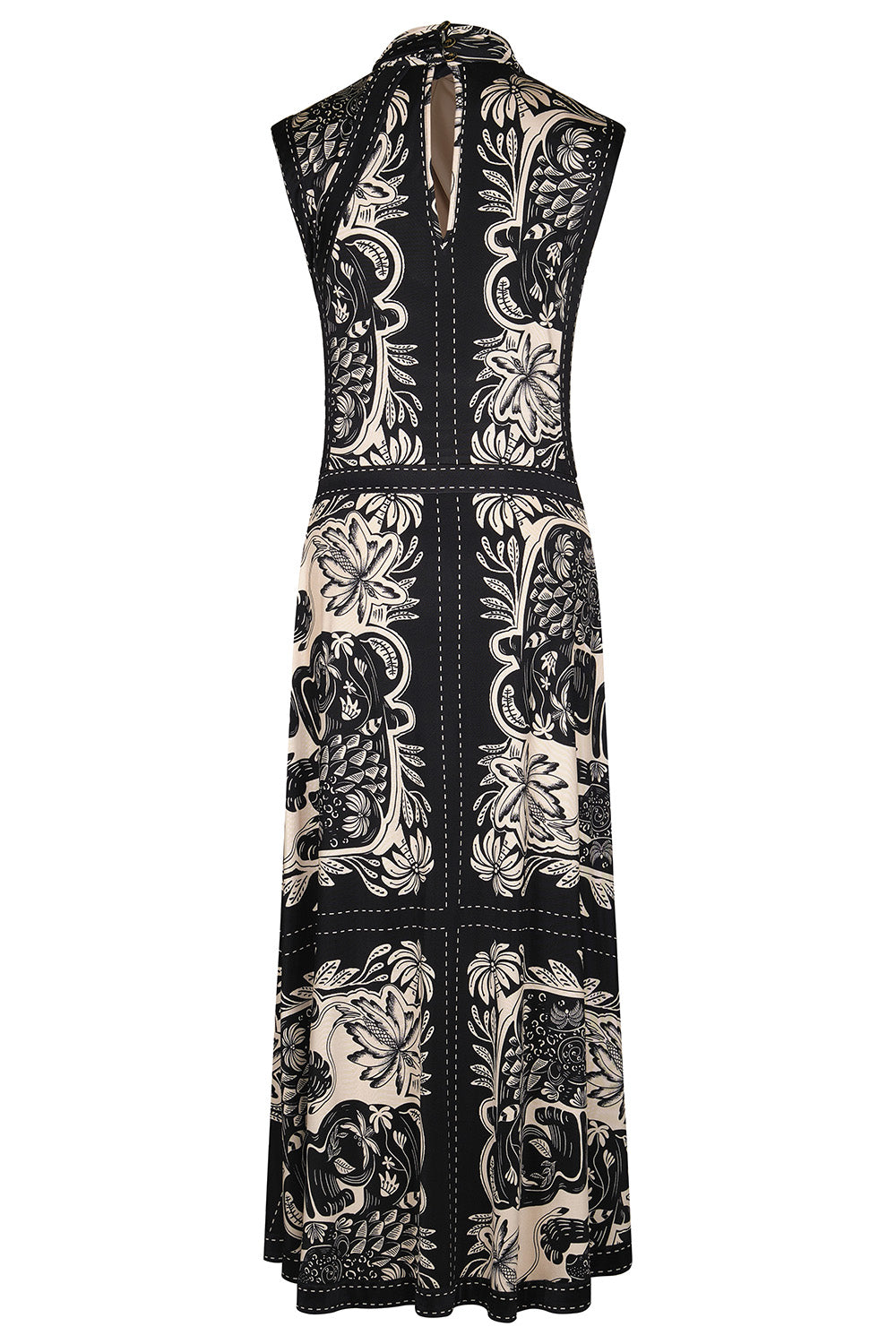 Old School Jaguar Midi Dress-NOVELTY-2-CLOTHINGDRESSCASUAL-JOHANNA ORTIZ