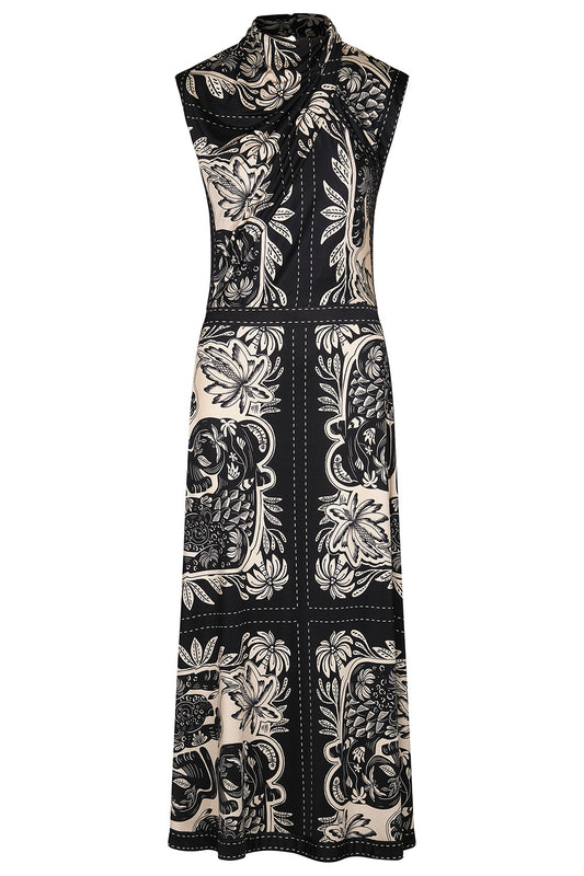 Old School Jaguar Midi Dress-NOVELTY-2-CLOTHINGDRESSCASUAL-JOHANNA ORTIZ