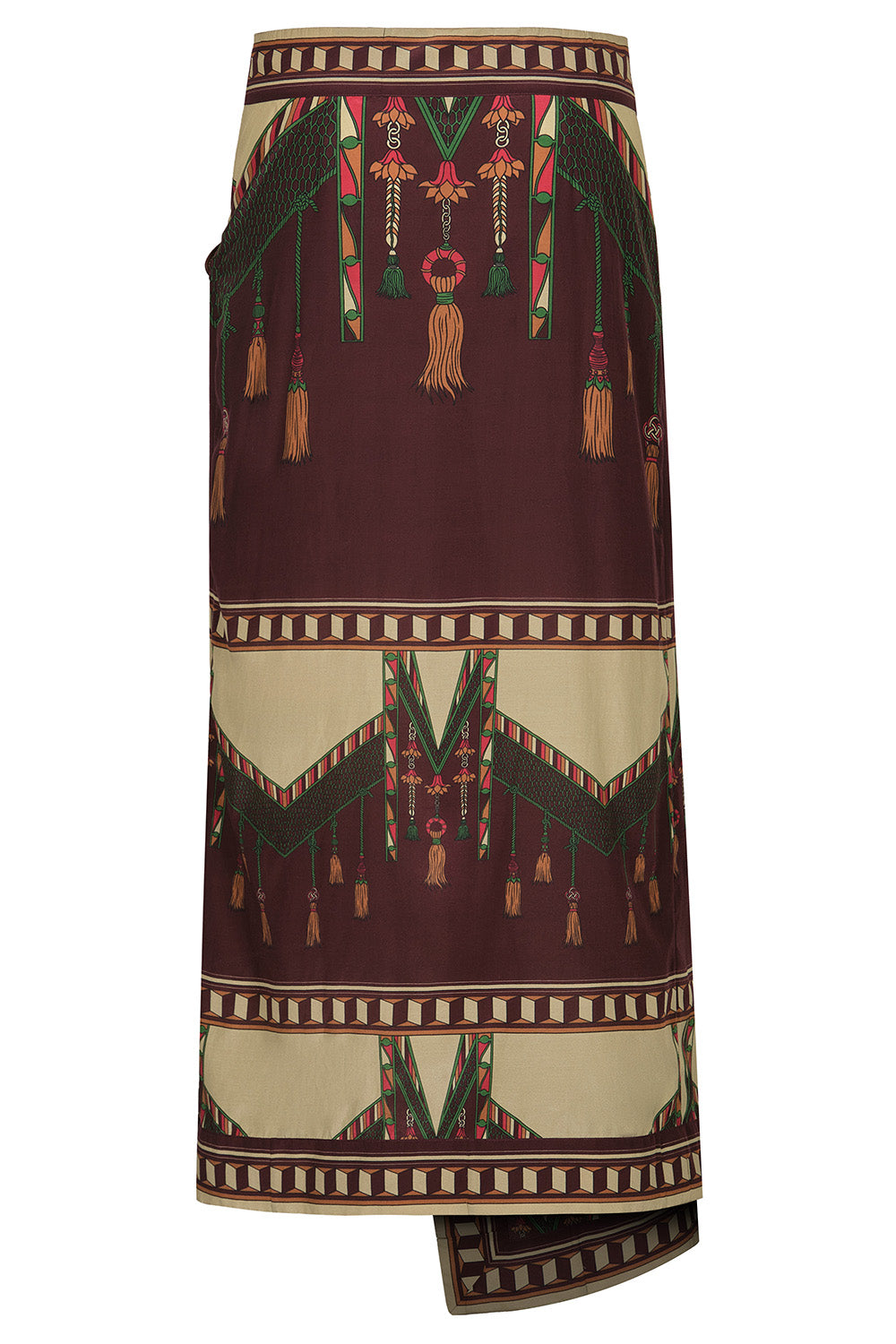 Sacred Geometries Midi Skirt-NOVELTY-2-CLOTHINGDRESSCASUAL-JOHANNA ORTIZ