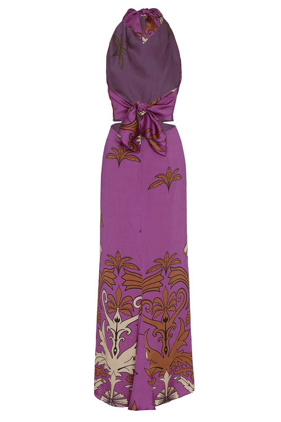 JOHANNA ORTIZ-Motifs Tropic Maxi Halter Dress-