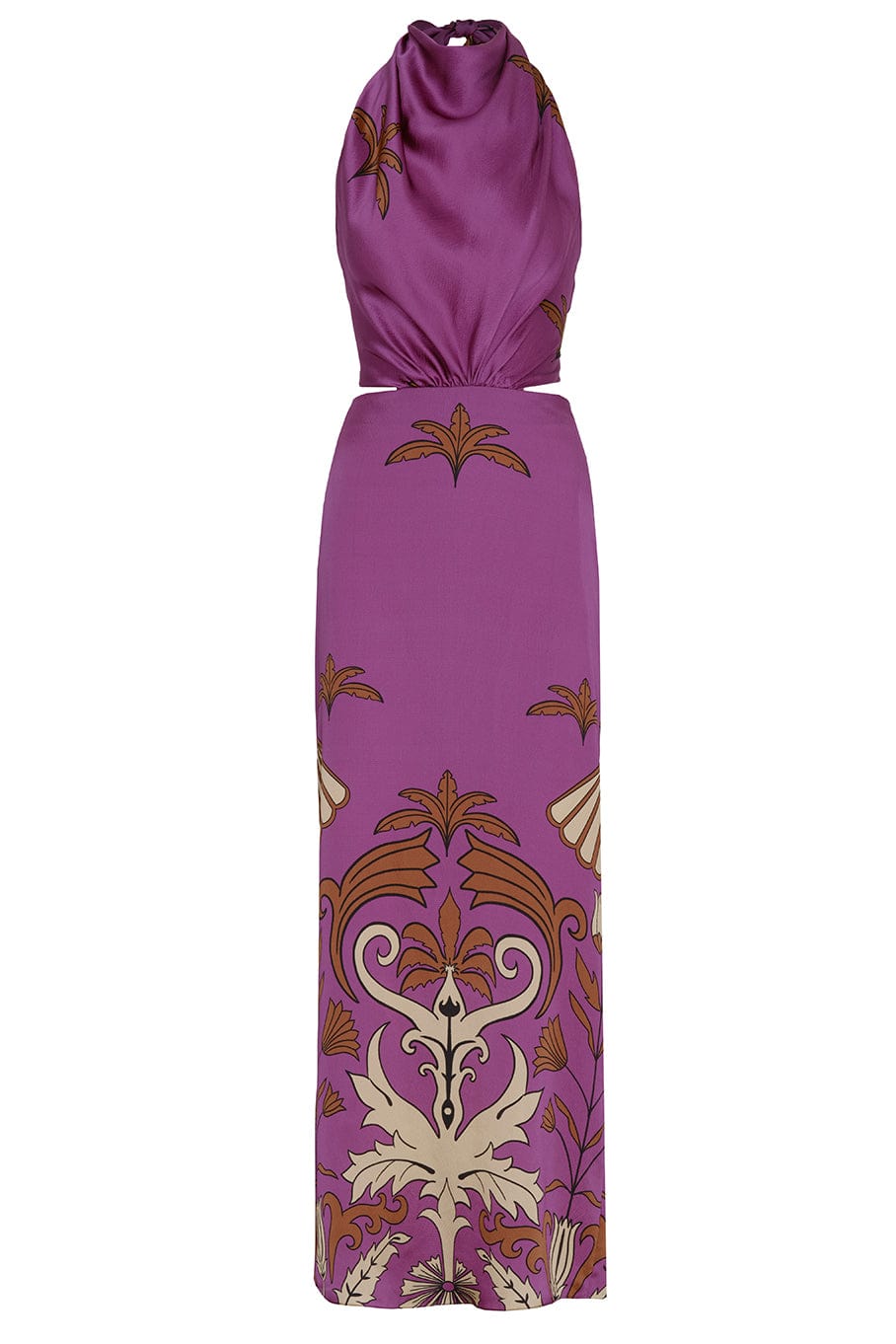 JOHANNA ORTIZ-Motifs Tropic Maxi Halter Dress-