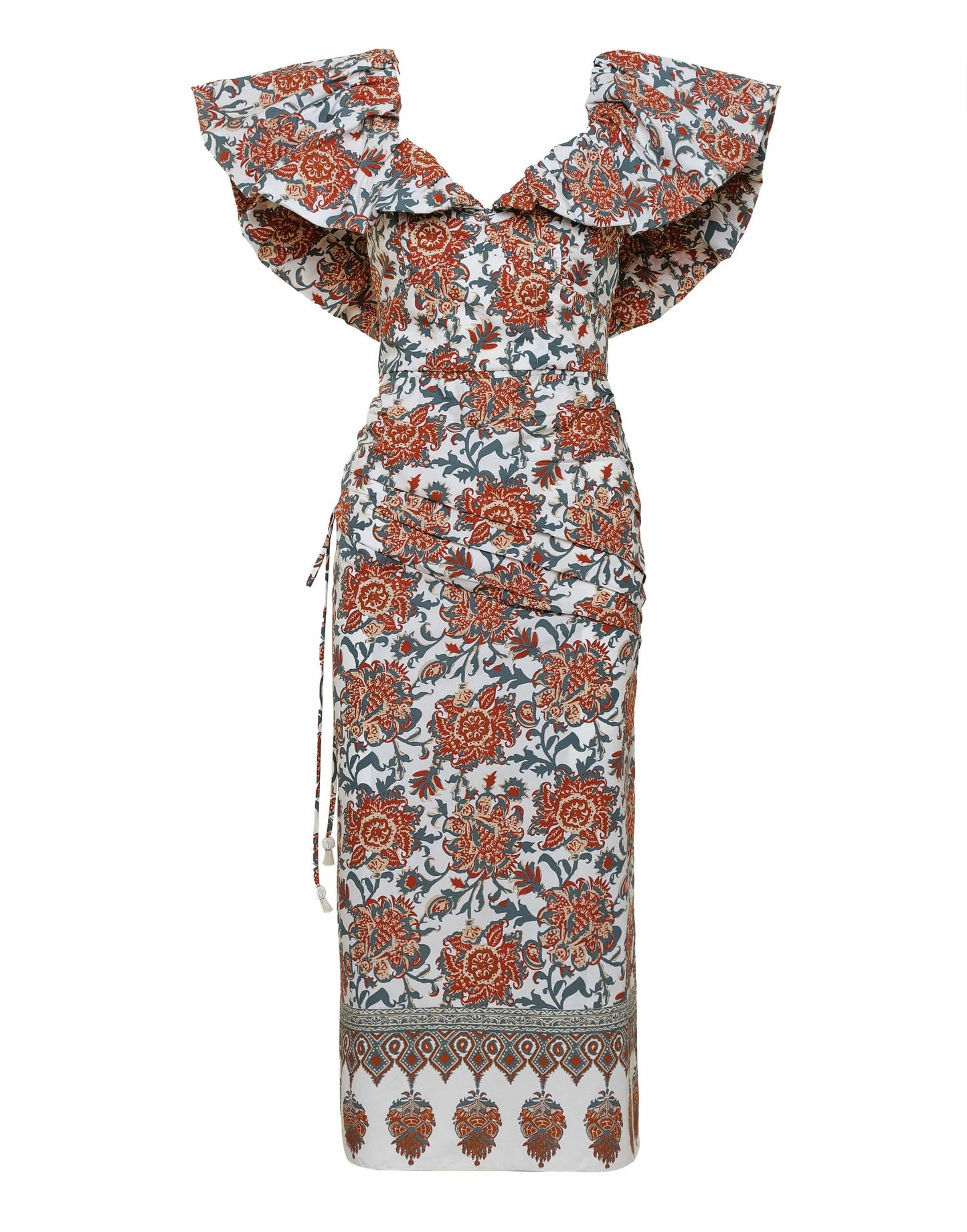 JOHANNA ORTIZ-Art De Vivre Midi Dress-