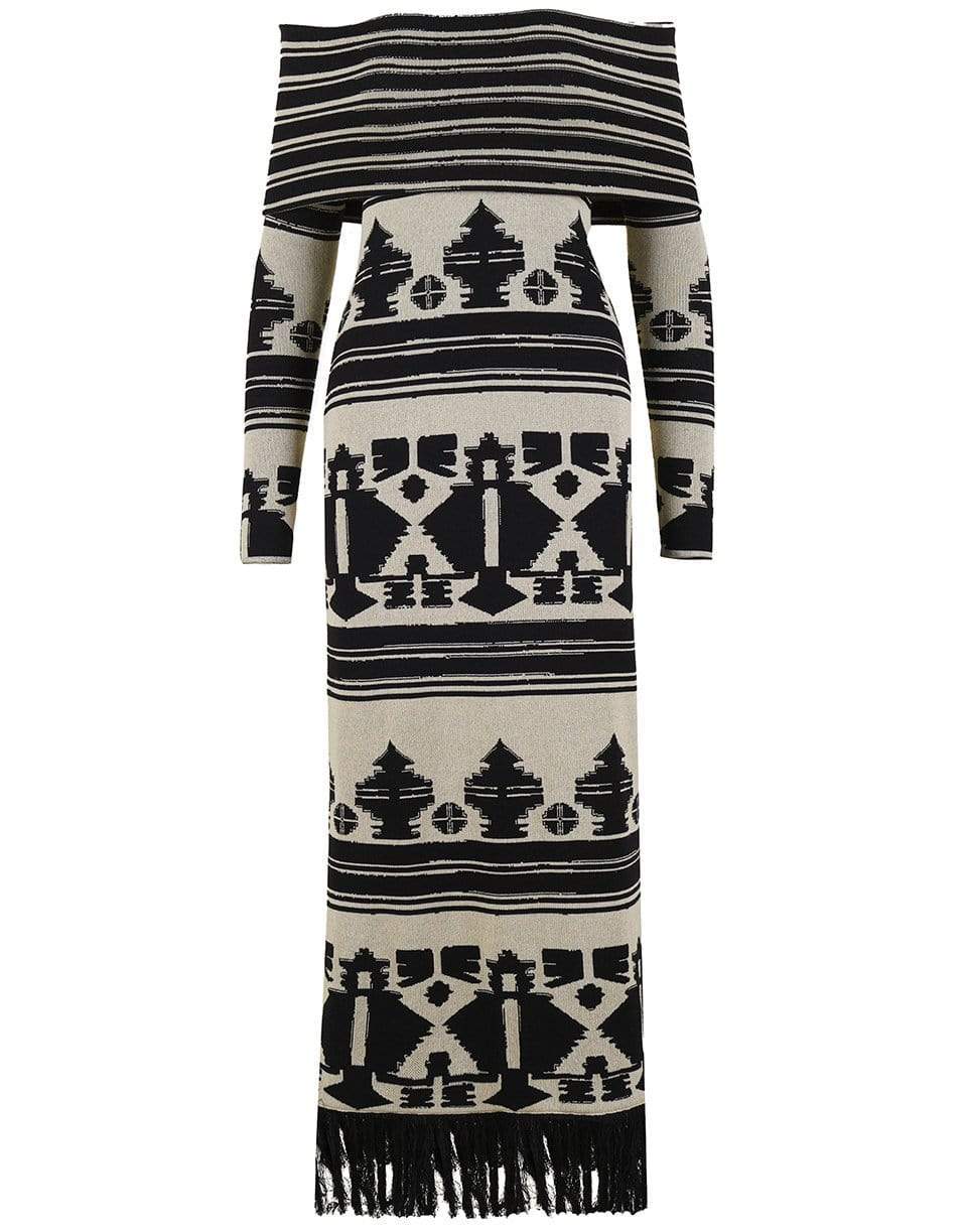JOHANNA ORTIZ-Wakan Tanka Tribal Midi Dress-
