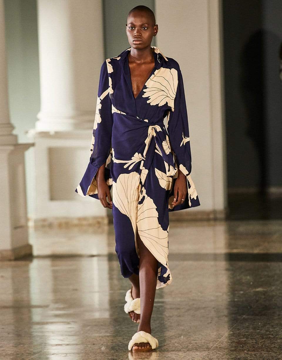 JOHANNA ORTIZ-Mysterious Grace Midi Dress-
